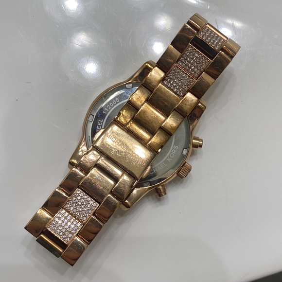 Ritz Pavé Rose Gold-Tone Watch - Picture 2 of 3